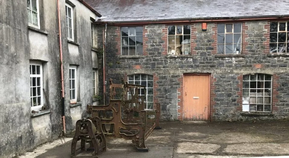 Elvet Woollen Mill in a state of disrepair