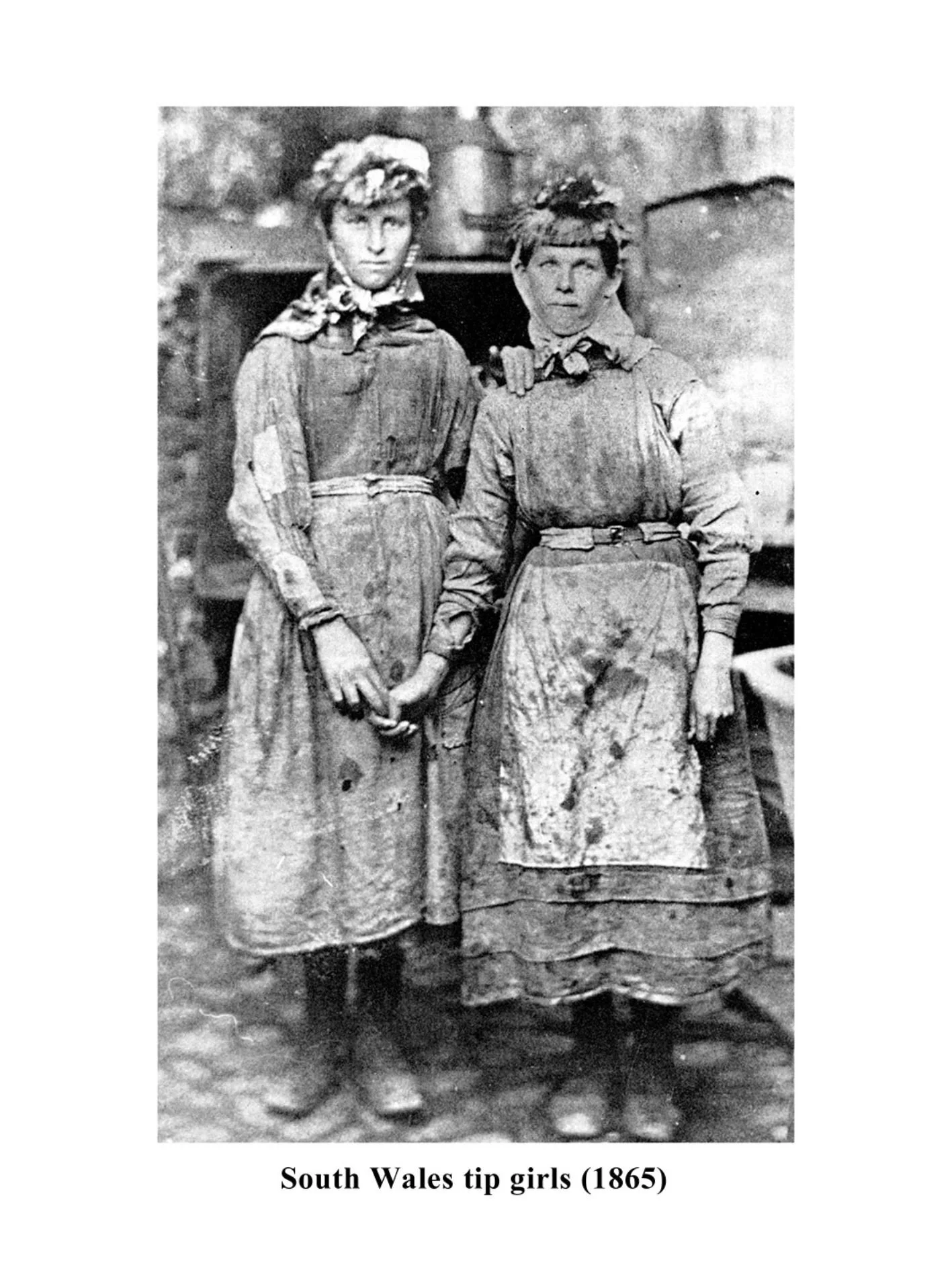 South Wales tip girls from 1865