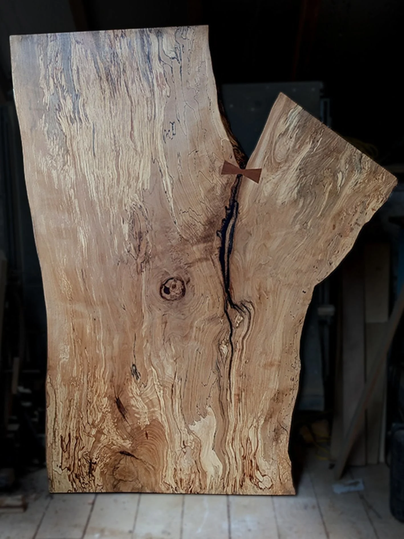 Spalted Beech edge - Carpenter & Cloth